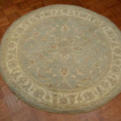 Alternative view of 4' 1" x 4' 1" Pakistan Peshawar Round Rug