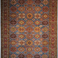 10' 2" x 13' 9" Pakistan Kazak Rug